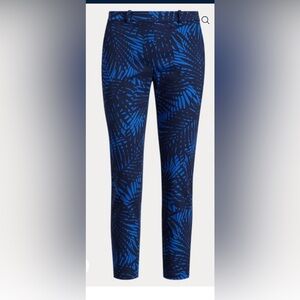 POLO GOLF RALPH LAUREN Palm-Print women Stretch Capri Pant Size 6